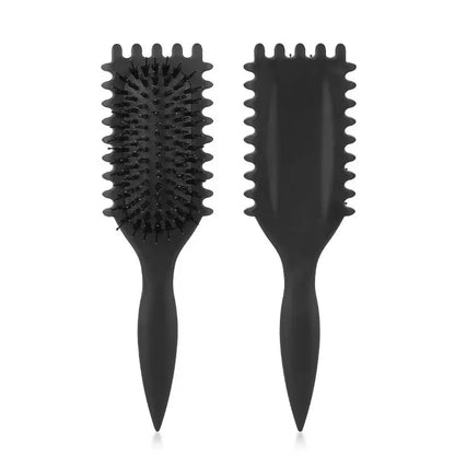 Brosse Cheveux Bouclés - 2 en 1